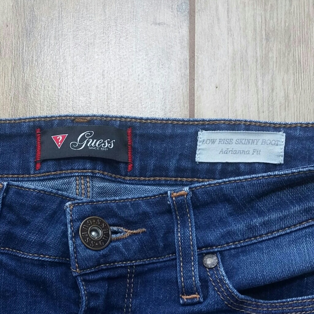 Guess Adrianna Fit Women's Bootcut Low Rise Sz 28 - Picture 8 of 8